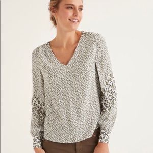 Boden Eva Top Size 6 in Ivory